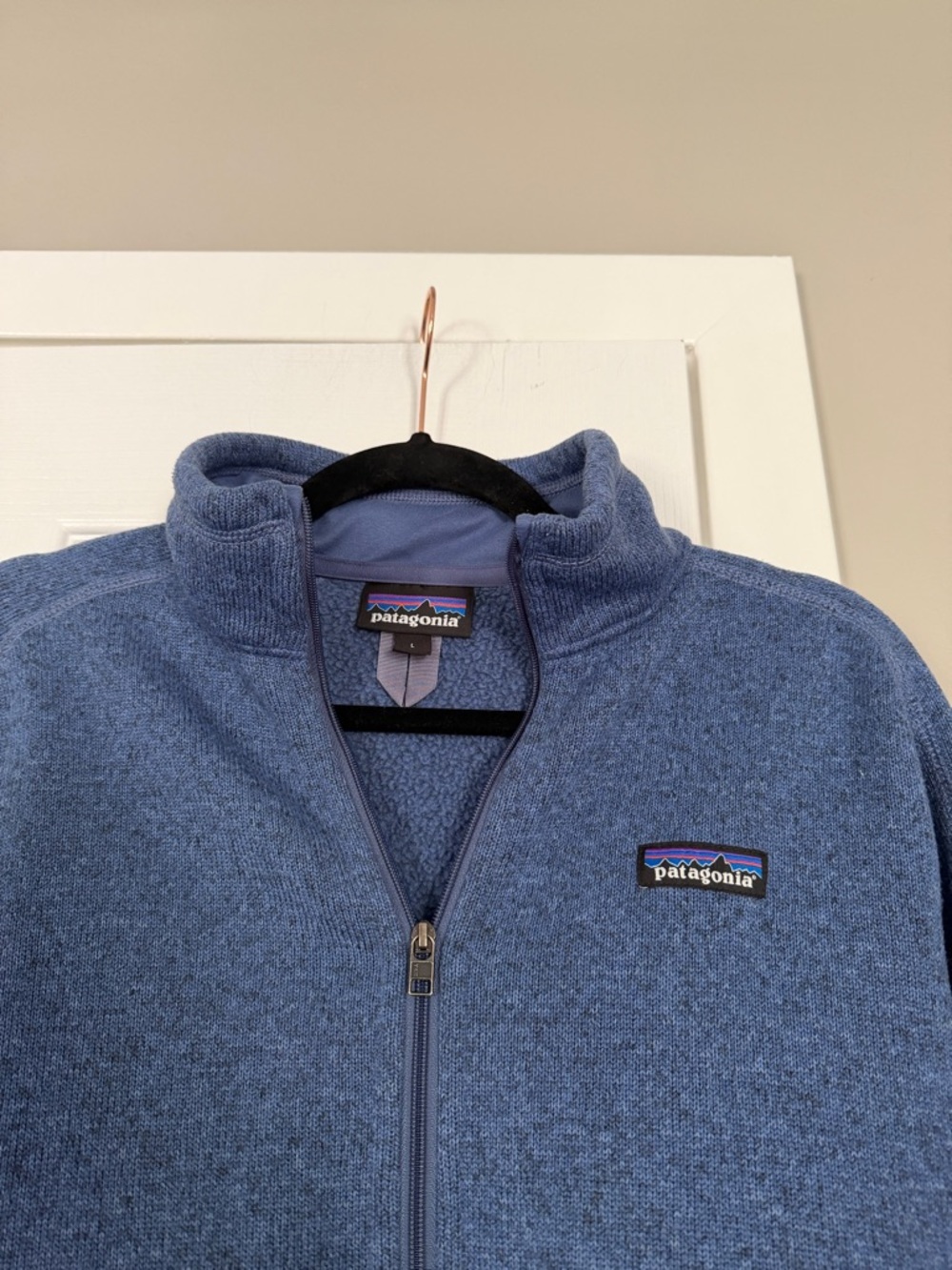 Patagonia Blue Full Zip Fleece Better Sweater - Picture 2 of 8